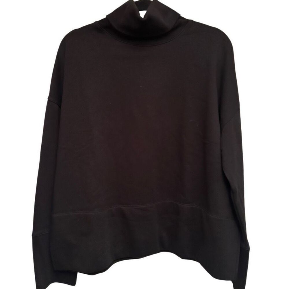 NWT gap oversized black sweatshirt - size s